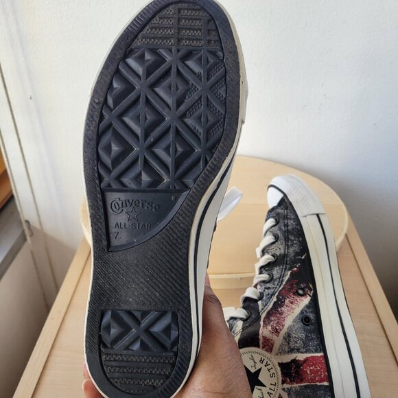 Chuck Taylor All Star Converse CT HI Black/Chili Unisex Sneakers (Size W9 / M7) - Picture 14 of 14